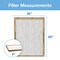 Filtrete Filtrete 16 in. W X 25 in. H X 1 in. D Synthetic 2 MERV Flat Panel Filter 2 pk FPL01-2PK-24 - alternate 6
